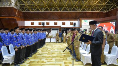 Sekda Aceh Lantik 201 Kepala Sekolah, Ingatkan Tantangan Pendidikan Aceh