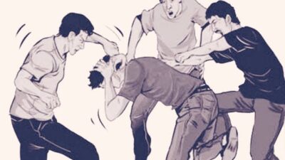 Satreskrim Polres Nagan Raya Tahan Dua Terduga Pelaku Pengeroyokan di Beutong