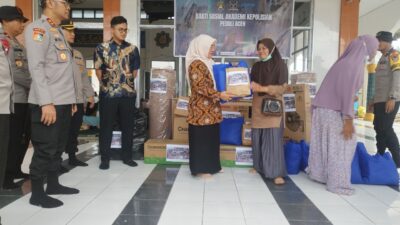 Akademi Kepolisian dan Yayasan Kita Bisa, Bersama Perkuat Aksi Kemanusiaan di Daerah Bencana