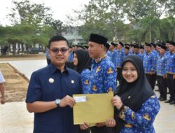 Walikota Langsa Serahkan SK Pengangkatan 1.352 PPPK Paruh Waktu