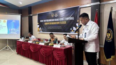 Imigrasi Meulaboh Gelar Rapat Timpora Kabupaten Nagan Raya Tahun 2026
