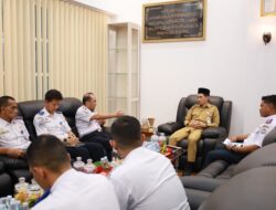 Bupati Aceh Barat Gelar Pertemuan dengan Kepala Balai Kemenhub RI