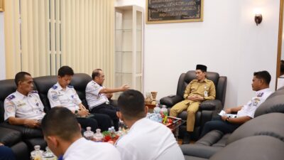 Bupati Aceh Barat Gelar Pertemuan dengan Kepala Balai Kemenhub RI