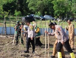 Dukung Ketahanan Pangan di Gampong Iboih, Kapolres Sabang Hadiri Penanaman Perdana Jagung Pipil