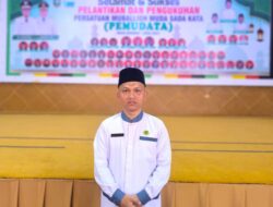 Kepengurusan Pemudata Kota Subulussalam Tampil Lebih Progresif, Ustaz Tani Barus Jadi Bendum