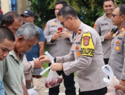 Sambut Ramadhan 1447 H, Polres Nagan Raya Bagikan 481 Paket Daging Meugang Dan Kurma