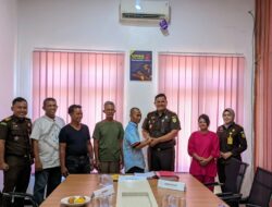Terapkan Keadilan Restoratif, Tim Jaksa Penuntut Umum Kejari Aceh Singkil Hentikan Penuntutan