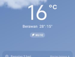 BMKG: Cuaca Berawan, Potensi Hujan di Dataran Tinggi Gayo