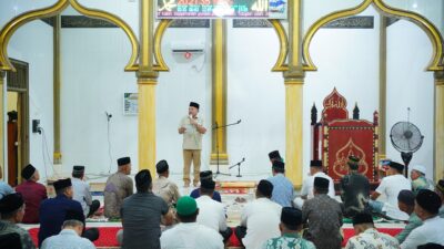 Bupati TRK Pimpin Tim Safari Ramadan Pemkab Nagan Raya ke Darul Makmur