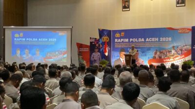 Tutup Rapim Polda Aceh 2026, Wakapolda Tegaskan Sinkronisasi Kebijakan dan Penguatan Soliditas