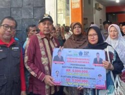 Warga Pijay Sambut Antusias Penyaluran Bantuan Stimulan Tahap I