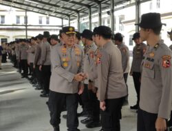 249 Mahasiswa STIK Selesai Pengabdian Masyarakat di Aceh, Wakapolda Pimpin Apel Pelepasan