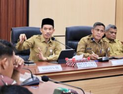 Pimpin Rapat Perdana Satgas Optimalisasi PAD, Bupati Aceh Barat: Banyak Sumber PAD yang Bocor