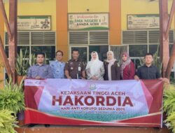 Kejati Aceh Edukasi SMKN 1 Banda Aceh Kampanye Anti-Korupsi