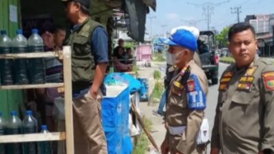 Satpol PP dan WH Kota Subulussalam Perketat Pengawasan Pedagang BBM Eceran