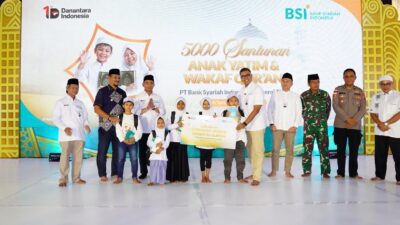 BSI Berbagi: 5.000 Anak Yatim Terima Santunan Serentak di Seluruh Indonesia