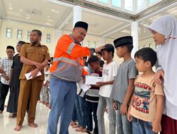 Perkuat Silaturahmi di Bulan Suci, Solusi Bangun Andalas Santuni 200 Anak Yatim di Kecamatan Lhoknga dan Leupung