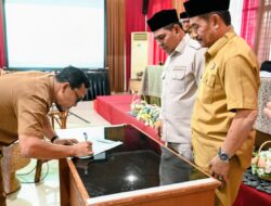 Bupati Syech Muharram Tekankan Komitmen Kinerja Kepala OPD Melalui Pakta Integritas