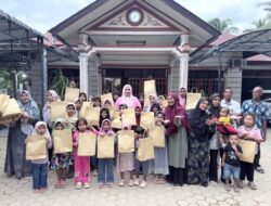 Kunjungi Bireuen dan Aceh Utara, Kak Na: Selamat Lebaran Anak-anak Bunda Semua