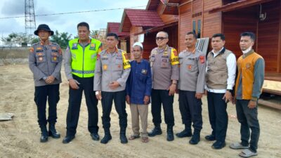 Tinjau Progres Huntap, Kapolda Aceh Rencanakan Berlebaran di Aceh Tamiang