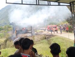 Rumah dan Usaha BBM di Genuren Ludes Dimangsa Api, Pemilik Alami Luka Bakar