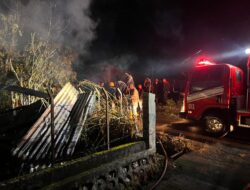 Tiga Unit Rumah Terbakar di Bener Meriah, Delapan Jiwa Mengungsi