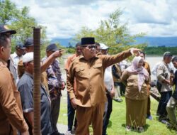 Respons Keluhan Petani, Bupati TRK Instruksikan Rehabilitasi Irigasi Lung Tiga
