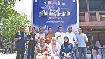 Wakil Ketua DPRK Daniel Abdul Wahab Rajut Silaturahmi Lewat Halal Bihalal