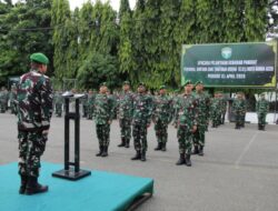 Apresiasi Dedikasi Prajurit, Kasdim 0101/KBA Pimpin Upacara Kenaikan Pangkat Periode 1 April 2026