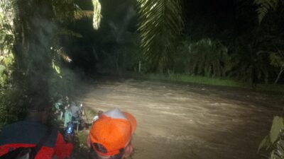 Pencarian Masih Berlanjut, Pasutri Hilang di Sungai Lae Kombih Belum Ditemukan
