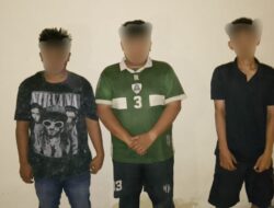 Polsek Sungai Mas Amankan Tiga Terduga Pelaku Pencurian Hewan Ternak