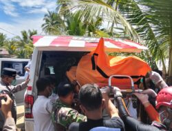 Tim Gabungan Evakuasi Sesosok Mayat Pria di Aliran Sungai Lae Soraya