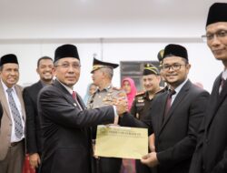 Bupati Pidie Jaya Lantik 21 Pejabat Eselon II, 12 Jabatan Kosong Segera Dibuka Open Bidding