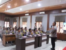 Tingkatkan Kemampuan Bhabinkamtibmas, Polres Aceh Singkil Lakukan Kegiatan Pembinaan