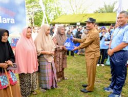 Peringati HUT ke-80 TNI AU, Wabup Aceh Besar Serahkan Bantuan untuk Warga Kurang Mampu