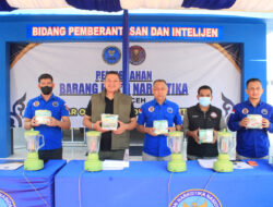 BNN Aceh Musnahkan 4.98 Kilogram Narkotika Jenis Sabu