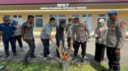 Polres Pijay Musnahkan Sabu 132 Gram dan Ganja 475 Gram