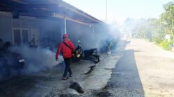 Kasus DBD, Puskesmas Blang Bintang Lakukan Fogging
