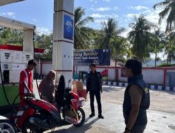 Sat Reskrim Polres Sabang Cek SPBU, Pastikan Distribusi BBM Aman Pasca Kenaikan Dexlite