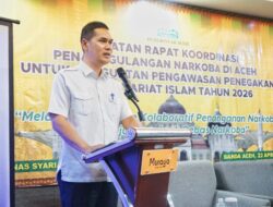 Buka Rakor Penanggulangan Narkoba 2026, Sekda M Nasir: Aceh Dalam Kondisi Darurat Narkoba