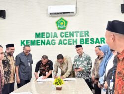 Disdukcapil Gandeng Kemenag Aceh Besar Pengurusan Dokumen Kependudukan Pasangan Pengantin