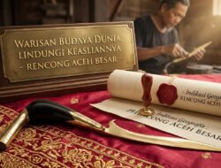Pemkab Aceh Besar Terima Sertifikat Rencong sebagai Warisan Budaya dari Kementerian Hukum RI