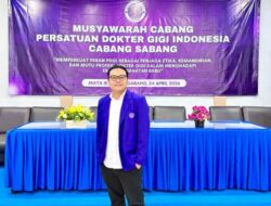 Terpilih Aklamasi, drg. Aprianur Ramadhan Kembali Pimpin PDGI Sabang