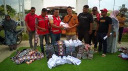 Warga Huntara di Pijay Terima 1.000 Paket Sandang Bantuan PMI