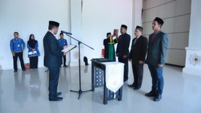 Wabup Syukri Lantik Tiga Administrator Aceh Besar, Ini Nama-namanya