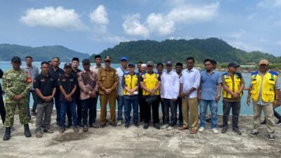 Bupati Aceh Besar Tinjau Kampung Nelayan Merah Putih di Pulo Aceh