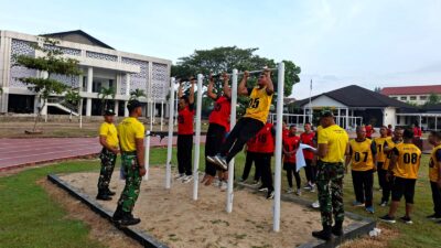 Ratusan Personel Kodim 0101/KBA Ikuti Garjas Periodik TW I 2026 di Jasdam IM