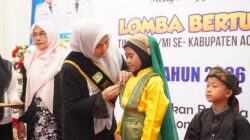 Lestarikan Budaya Literasi, Pemkab Aceh Besar Gelar Lomba Bertutur Tingkat SD/MI