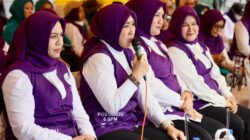 Peringati Hari Posyandu Nasional di Langkahan, Ketum Posyandu Sosialisasi 6 SPM