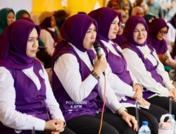 Peringati Hari Posyandu Nasional di Langkahan, Ketum Posyandu Sosialisasi 6 SPM